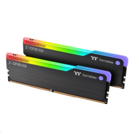 16GB 3600MHz DDR4 RAM Thermaltake TOUGHRAM Z-ONE RGB fekete (2x8GB) (R019D408GX2-3600C18A)