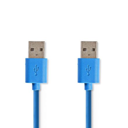 Nedis USB 3.0 összekötő kábel 1m  kék (CCGP61000BU10)