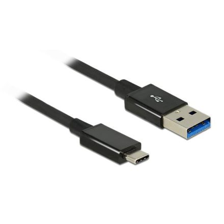 Delock 83983 USB 3.1 Gen2 Type-C -> USB Type-A összekötő kábel 1m