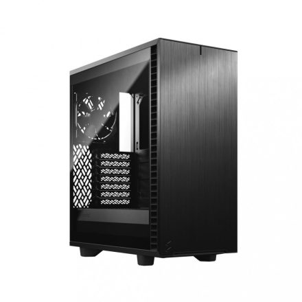 Fractal Design Define 7 Compact Black TG Light Tint táp nélküli ablakos ház fekete-szürke (FD-C-DEF7C-03)