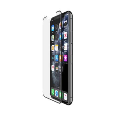 Belkin ScreenForce TemperedCurve iPhone 11 Pro fekete keretes kijelzővédő (F8W970zzBLK)