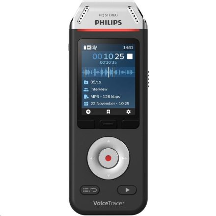 Philips DVT2110 diktafon fekete