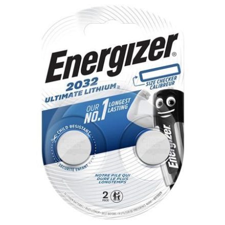 Energizer Ultimate gombelem 3V CR2032 (2db/csomag) (E301319301)