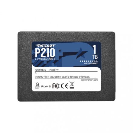 1TB Patriot 2,5" P210 SSD meghajtó (P210S1TB25)