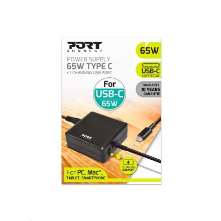 PORT Notebook adapter Univerzális 65W (900097)