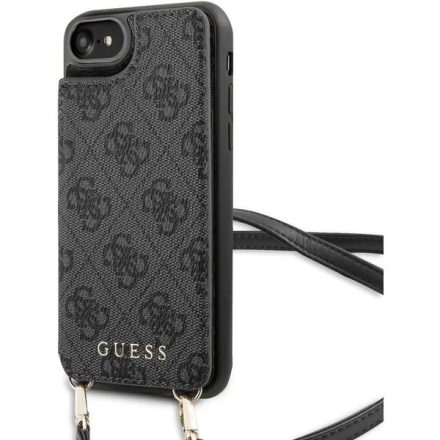 Guess 4G Crossbody Cardslot Apple iPhone 7/8/SE (2020) tok szürke (GUHCI8CB4GG)