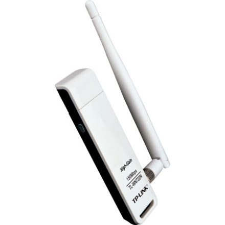 TP-Link TL-WN722N 150Mbps vezeték nélküli USB adapter +  antenna