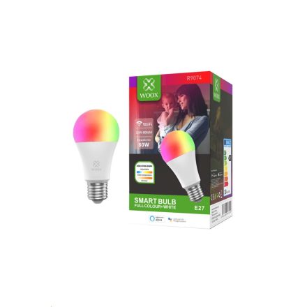 Woox Smart Home okos LED fényforrás E27 10W 2700-6500K (R9074)