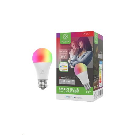 Woox Smart Home okos LED fényforrás E27 10W 2700-6500K (R9077)