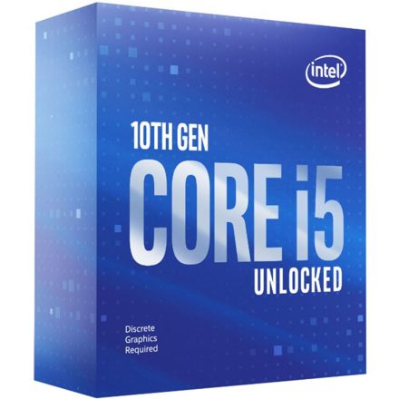 Intel Core i5-10600KF 4.1GHz Socket 1200 dobozos (BX8070110600KF)