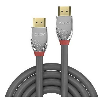 LINDY HDMI Csatlakozókábel [1x HDMI dugó - 1x HDMI dugó] 10.00 m Szürke