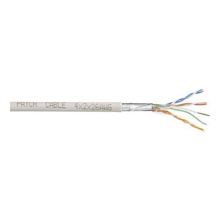 Hálózati kábel CAT 5e SF/UTP 4 x 2 x 0,14 mm2, fehér, TRU COMPONENTS 1565226 305 m
