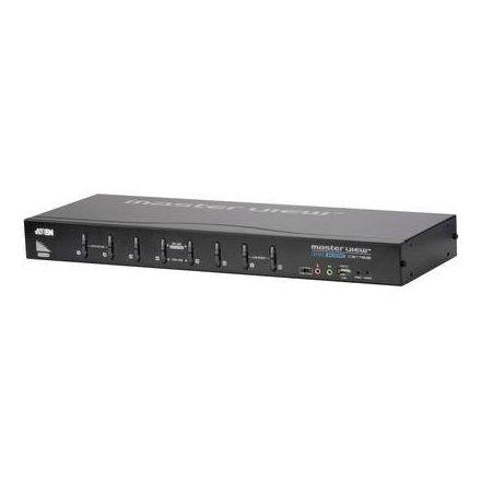 8 portos KVM switch USB-vel és DVI és VGA csatlakozókkal Aten CS1768-AT-G