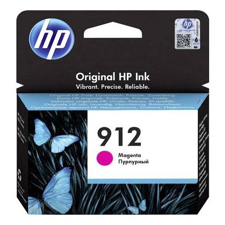 HP 912 Tintapatron Eredeti Bíbor 3YL78AE Nyomtatópatron