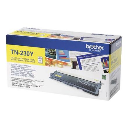 Brother Toner TN-230Y TN230Y Eredeti Sárga 1400 oldal