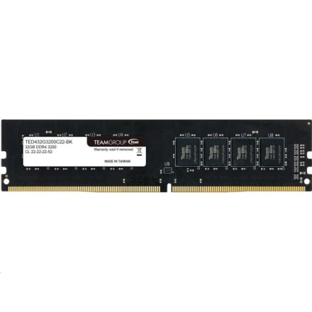 32GB 3200MHz DDR4 RAM Team Group Elite CL22 (TED432G3200C2201)