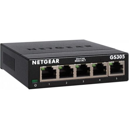 Netgear GS305 Gigabit 5 portos switch (GS305-300PES)